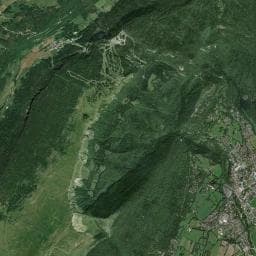 Vue aérienne des environs de Baraque du Turet