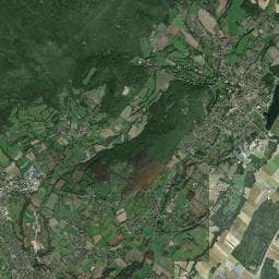 Vue aérienne des environs de Les Genêts