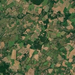 Vue aérienne des environs de La Scierie