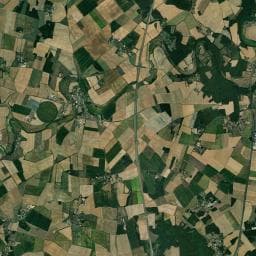 Vue aérienne des environs de Aire de camping-car - Etang de Marzelles