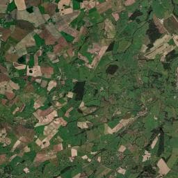 Vue aérienne des environs de Camping Les Voisins