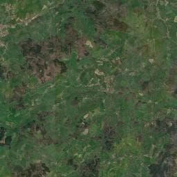 Vue aérienne des environs de Camping municipal