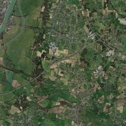 Vue aérienne des environs de Aire de service de Pont-de-Veyle