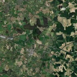 Vue aérienne des environs de Aire de repos à Saint-Genis-sur-Menthon