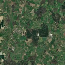 Vue aérienne des environs de La Raza
