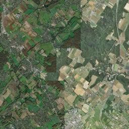 Vue aérienne des environs de Aire de repos à Sauverny