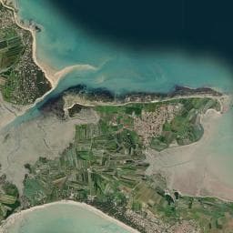 Vue aérienne des environs de Le Puma