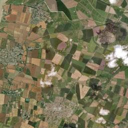 Vue aérienne des environs de Aire de camping-car à Nieul-sur-Mer