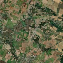 Vue aérienne des environs de Le Gué de la Rivière
