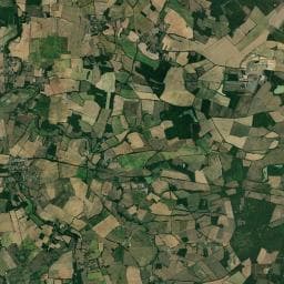 Vue aérienne des environs de Aire de camping-car à Payroux