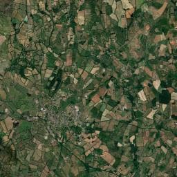 Vue aérienne des environs de La Planche des Dames