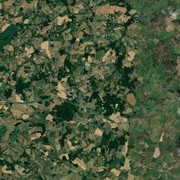 Vue aérienne des environs de Camping car park