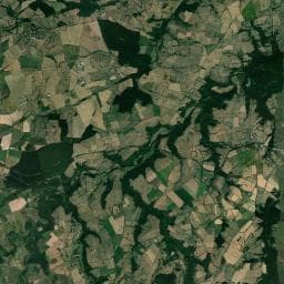 Vue aérienne des environs de Camping Lafaye