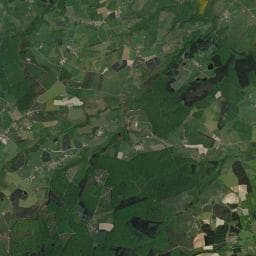 Vue aérienne des environs de Camping Louroux de Bouble