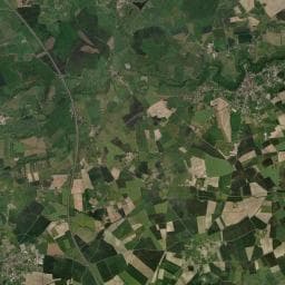 Vue aérienne des environs de Les Marchands