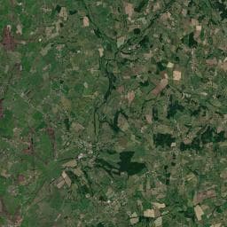 Vue aérienne des environs de Aire de camping-car à Saint-Martin-de-Lixy