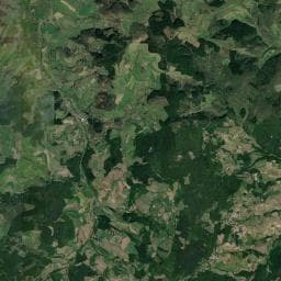 Vue aérienne des environs de Camping municipal Les Crots