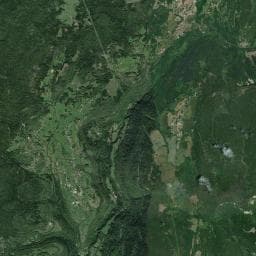 Vue aérienne des environs de Aire de camping-car à Viry
