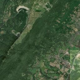 Vue aérienne des environs de Le Gralet
