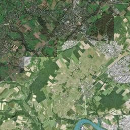 Vue aérienne des environs de Club du Soleil les Hérissons