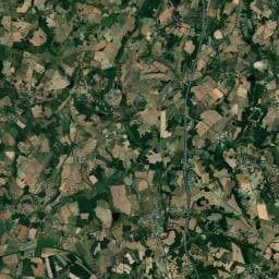 Vue aérienne des environs de Aire de la Coulerouze Est