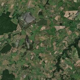 Vue aérienne des environs de Tentes Safari du Mas d'en Haut