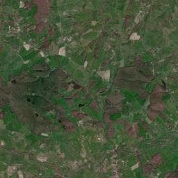 Vue aérienne des environs de Aire camping-cars Noailly