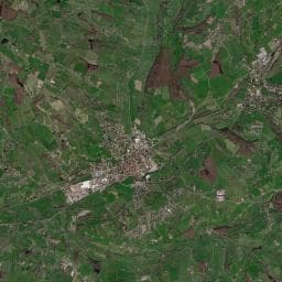 Vue aérienne des environs de Aire de camping-car à Saint-Denis-de-Cabanne