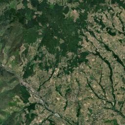 Vue aérienne des environs de Au Caveau Du Pressoir Américain