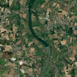 Vue aérienne des environs de Camping à Saint-Symphorien-d'Ancelles