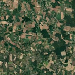 Vue aérienne des environs de Aire de camping-car à Bey