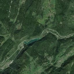 Vue aérienne des environs de Aire du Lac