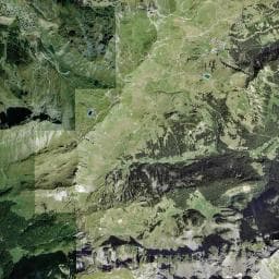 Vue aérienne des environs de Cantine des Dents Blanches