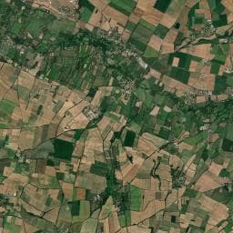 Vue aérienne des environs de Camping Le Moulin