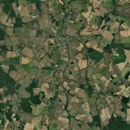 Vue aérienne des environs de Aire de Pressac