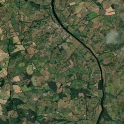 Vue aérienne des environs de Aire de Availles-Limouzine
