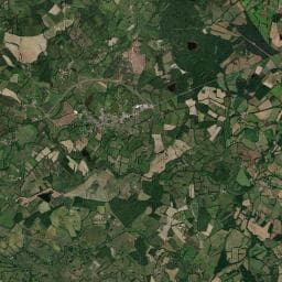 Vue aérienne des environs de Aire de camping-car à Val d'Issoire