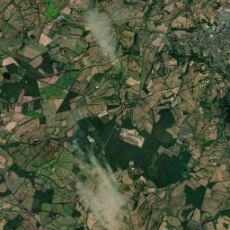 Vue aérienne des environs de Camping municipal (3)