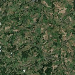 Vue aérienne des environs de Camping pour chiens Balzine
