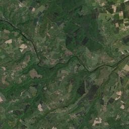 Vue aérienne des environs de Le Bel
