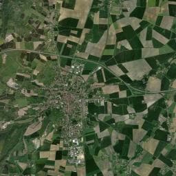 Vue aérienne des environs de Le Mont libre