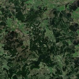 Vue aérienne des environs de Camping à Saint-Rirand