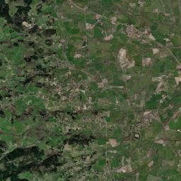 Vue aérienne des environs de Vignoble de Champagny
