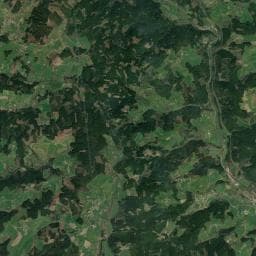 Vue aérienne des environs de Notre Dame de la Rochette