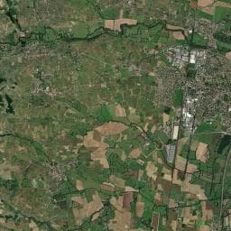 Vue aérienne des environs de Aire de repos à Belleville-en-Beaujolais