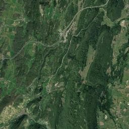 Vue aérienne des environs de Aire de camping-car à Ceignes