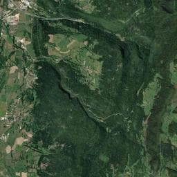 Vue aérienne des environs de Cabane du Moine