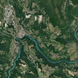 Vue aérienne des environs de Chalet de Sorgia d'en Bas