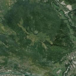 Vue aérienne des environs de Source des Granges