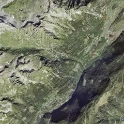 Vue aérienne des environs de Couvert Plat de la Saillun